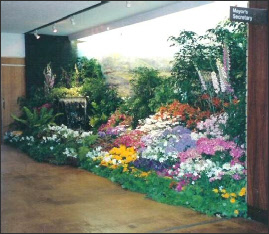 Short term hire of plants - freestanding